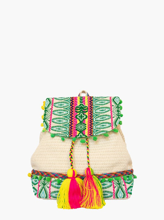 Jen&Co Handwoven Backpack