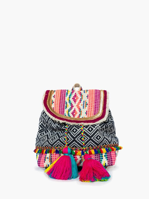 Jen&Co Handwoven Backpack