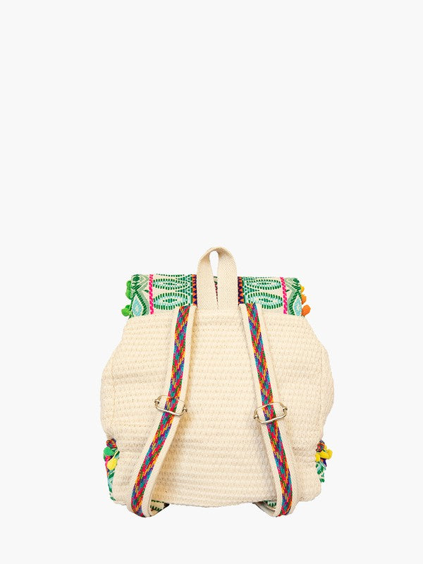 Jen&Co Handwoven Backpack