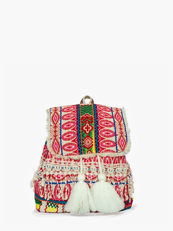 Jen&Co Handwoven Backpack