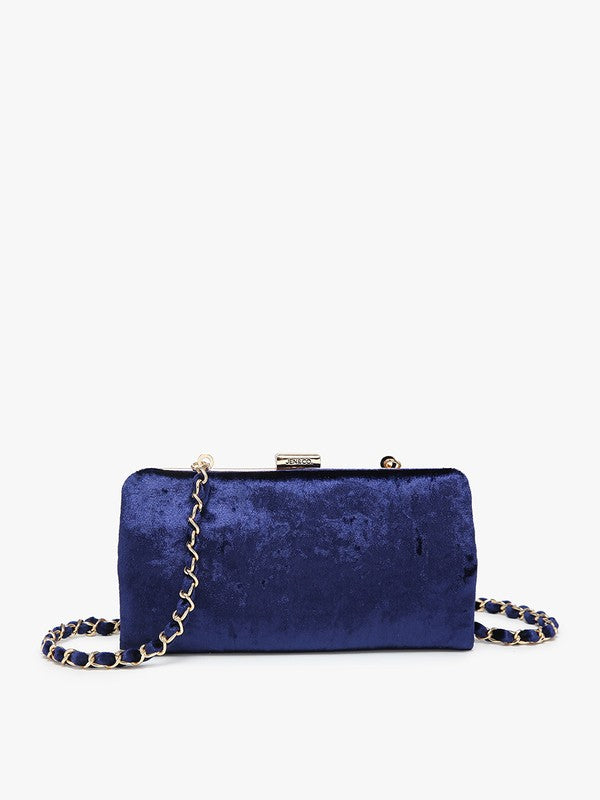 Jen&Co Sue Velvet Wallet Crossbody