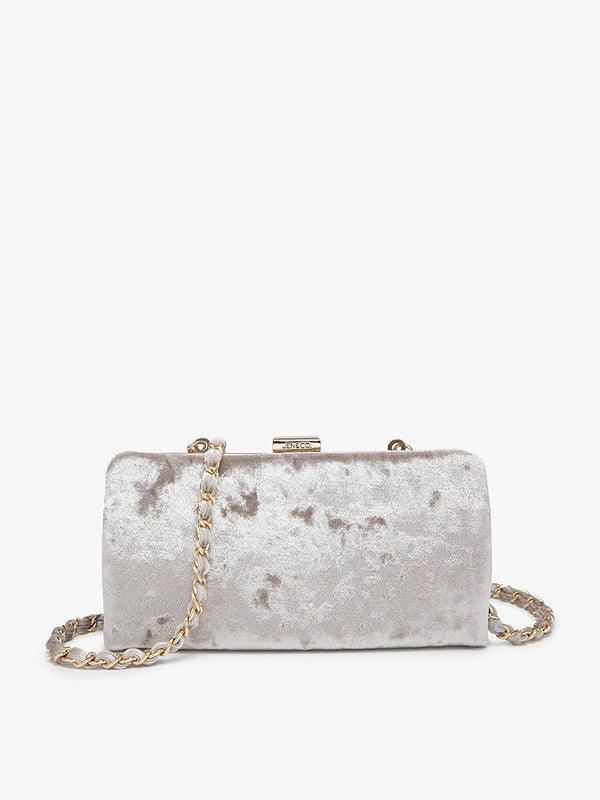 Jen&Co Sue Velvet Wallet Crossbody