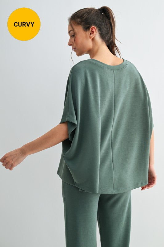 Mono B Green Plus Pants Set
