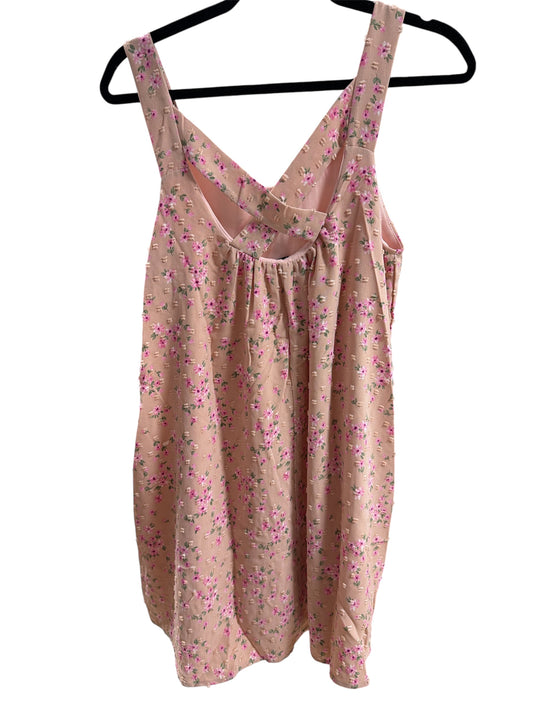 Andre Floral Swiss Dot Dress