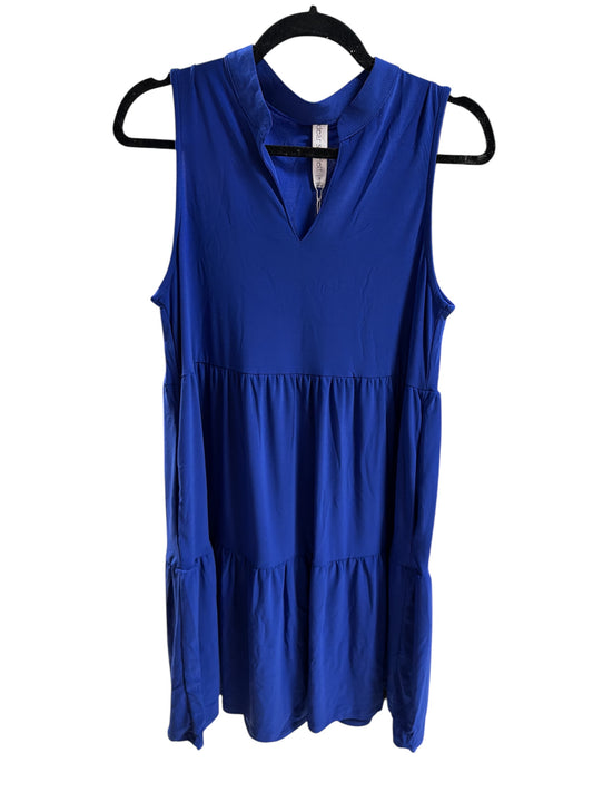 Dear Scarlett Royal Blue Ruffle Dress