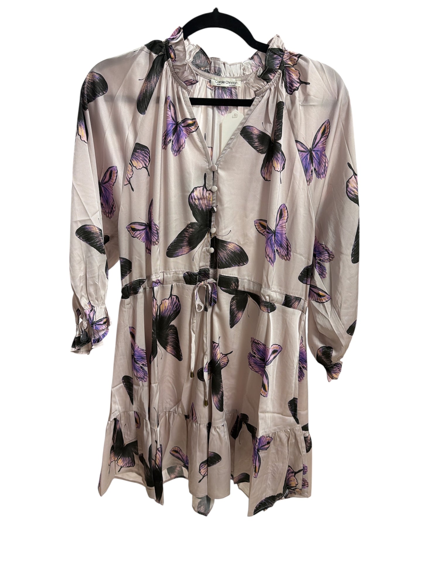 Carole Christian Butterfly Dress