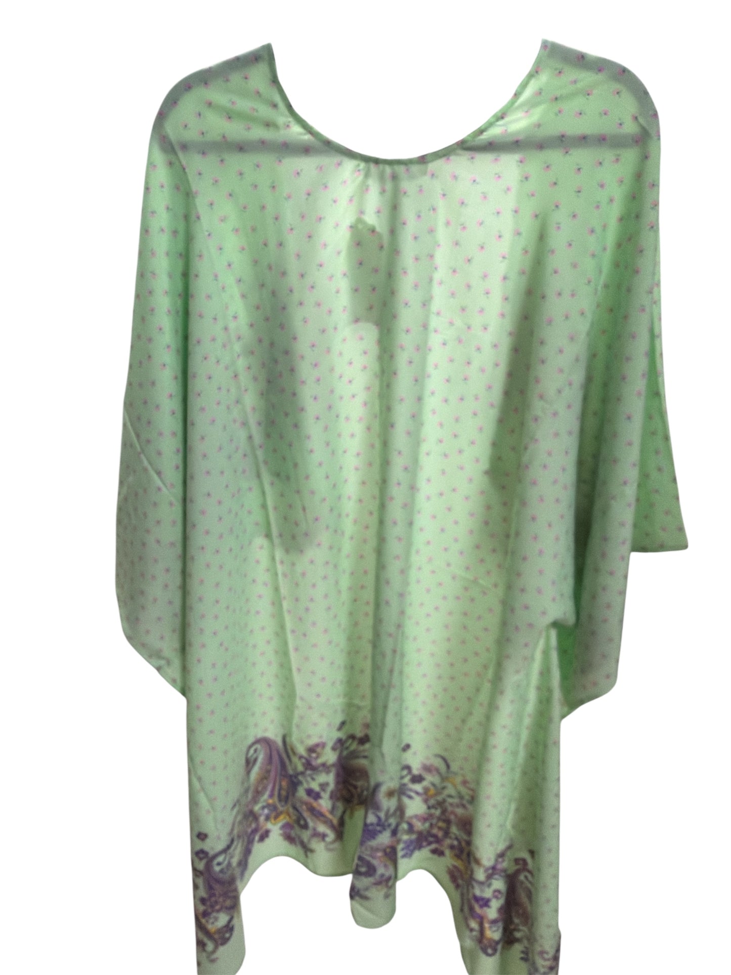 Mint Floral Kimono