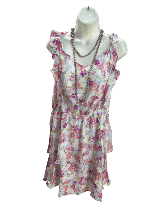 Emily Wonder Pink/Purple Ruffle Dress