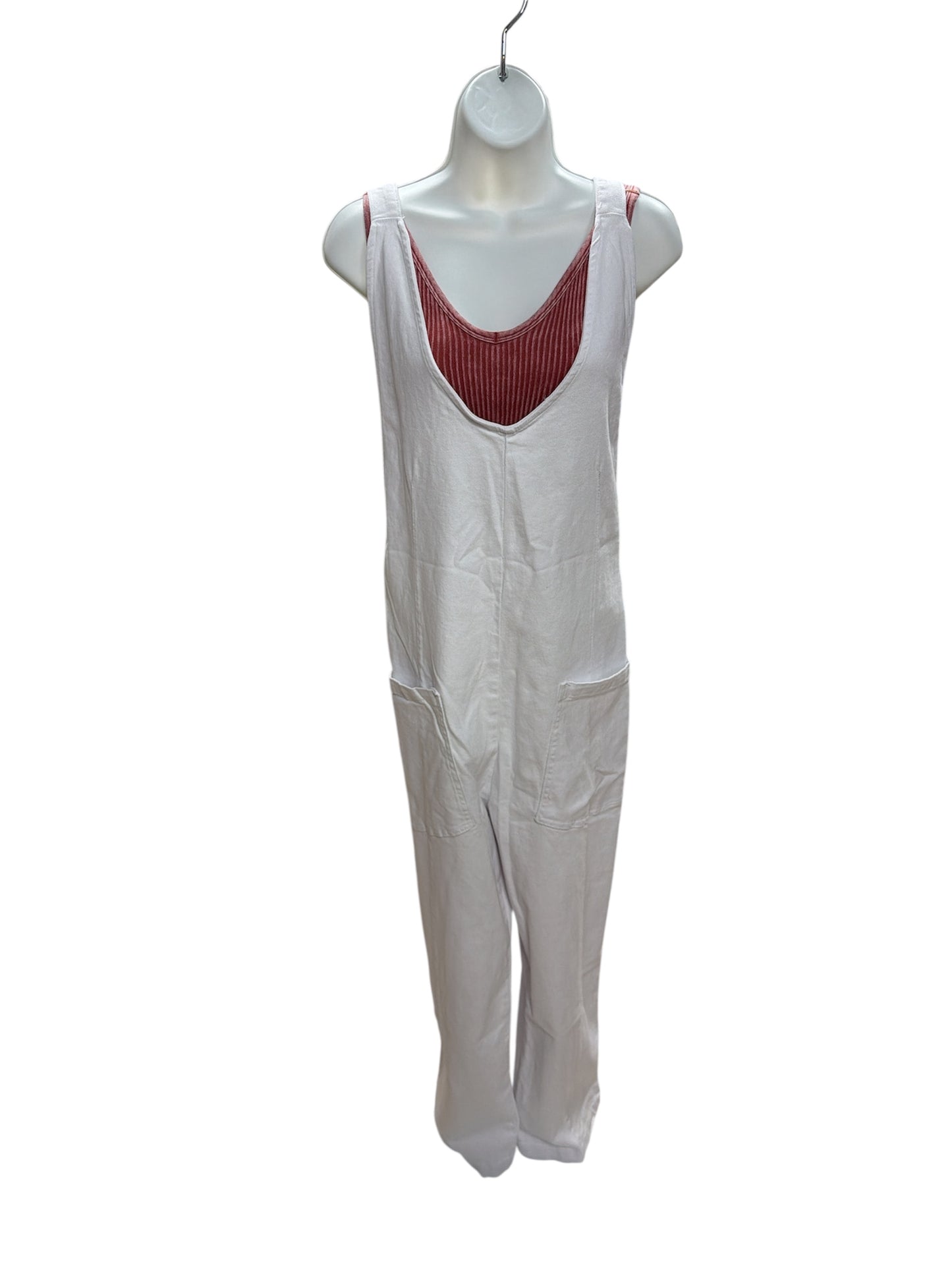 Zenana Denim Color Jumpsuits