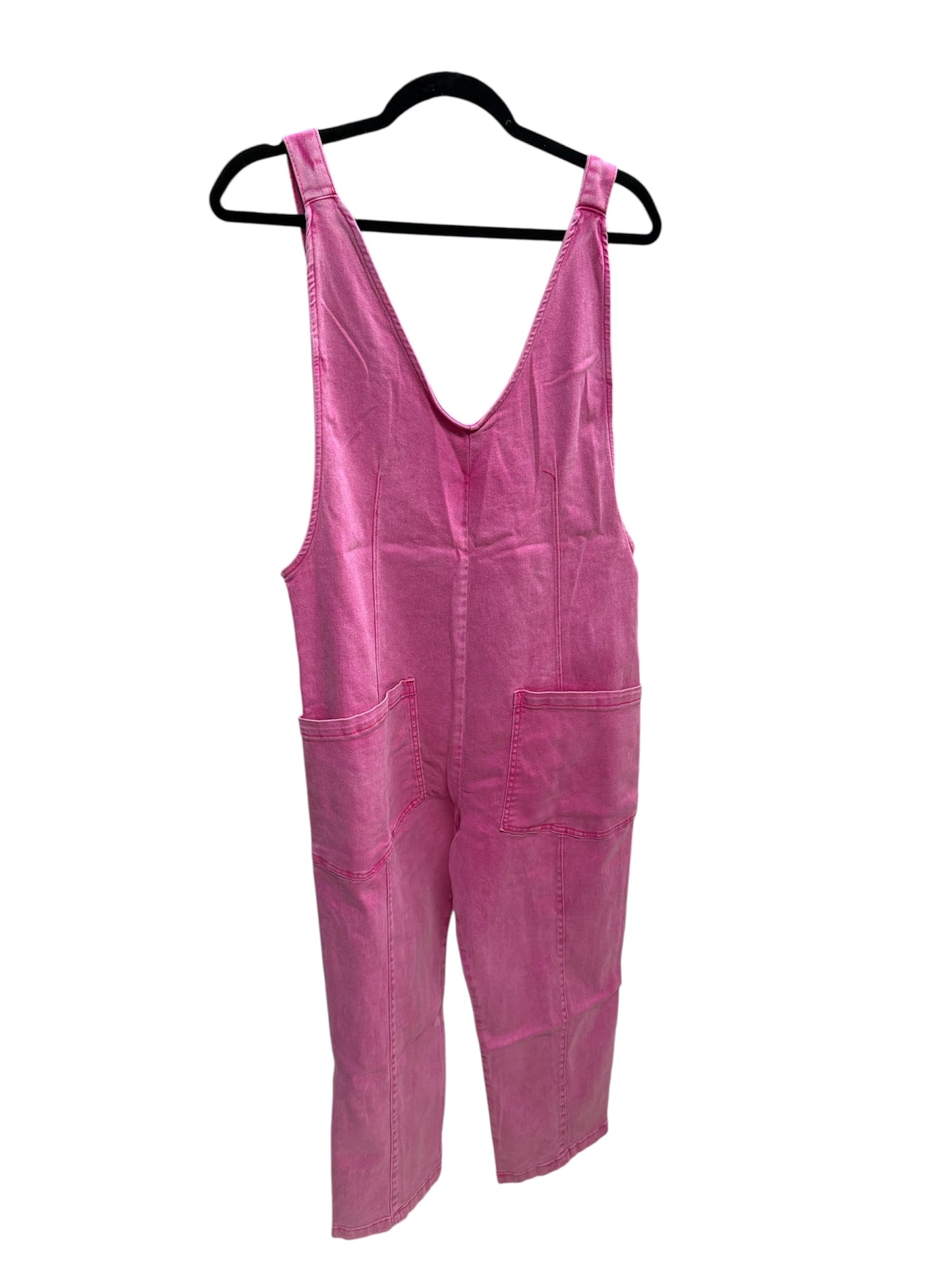 Zenana Denim Color Jumpsuits