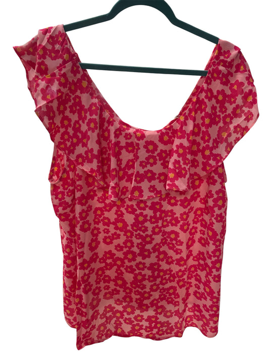 Emily Wonder Pink Flower Tie Back