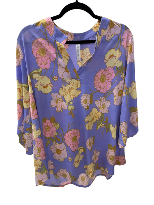 Dear Scarlett Pastal Floral Top