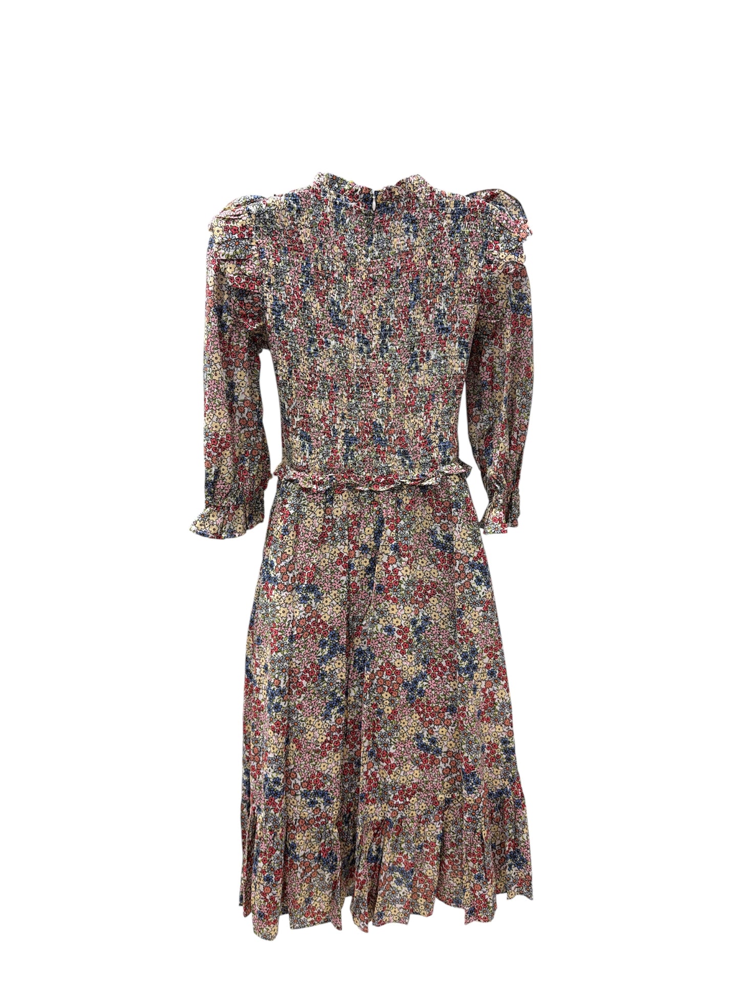 Carole Christian Blue Multicolor Dress