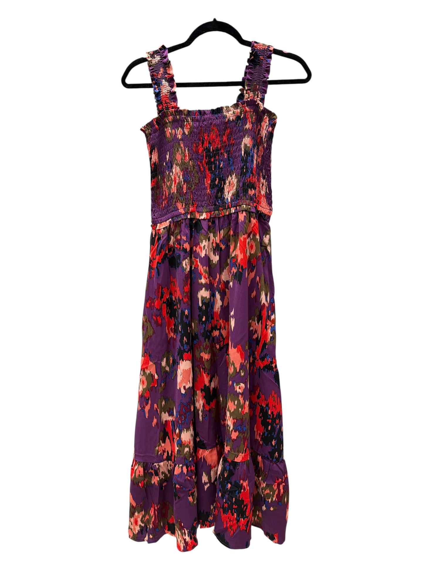 Carole Christina Smocked Maxi Dress