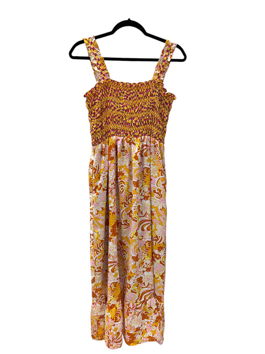 Carole Christina Smocked Maxi Dress