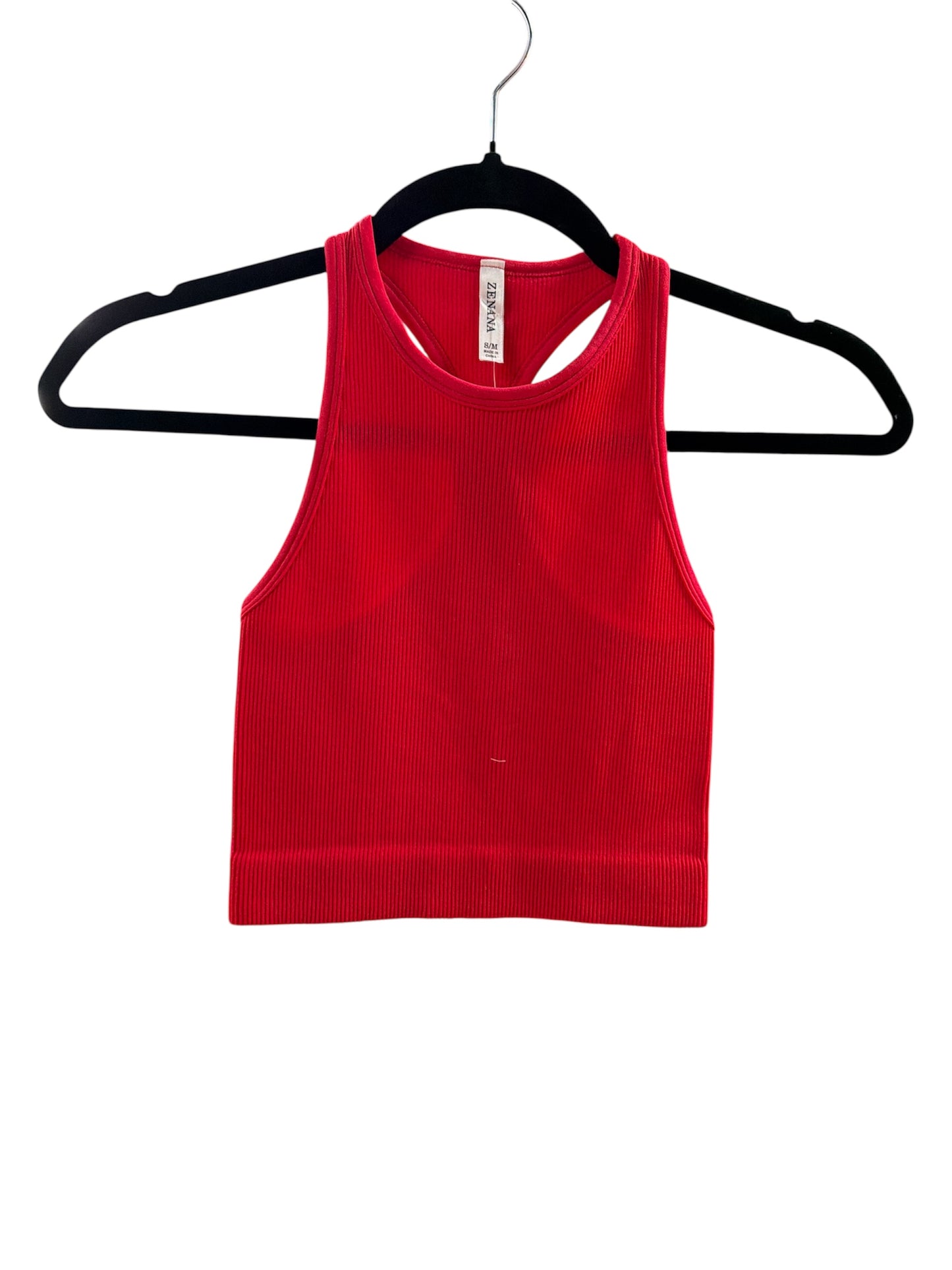 Zenana High Waisted Bra Tank