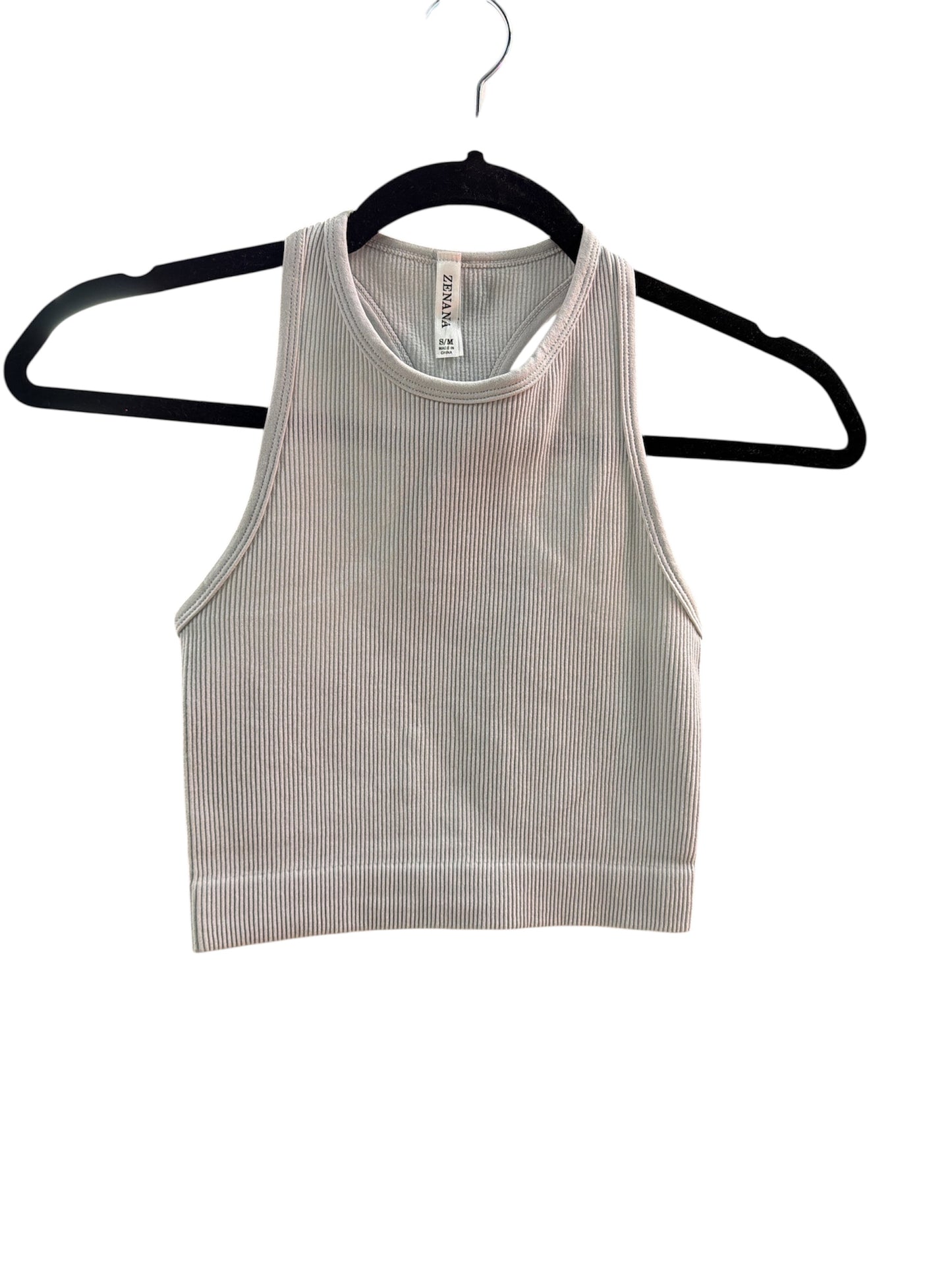 Zenana High Waisted Bra Tank