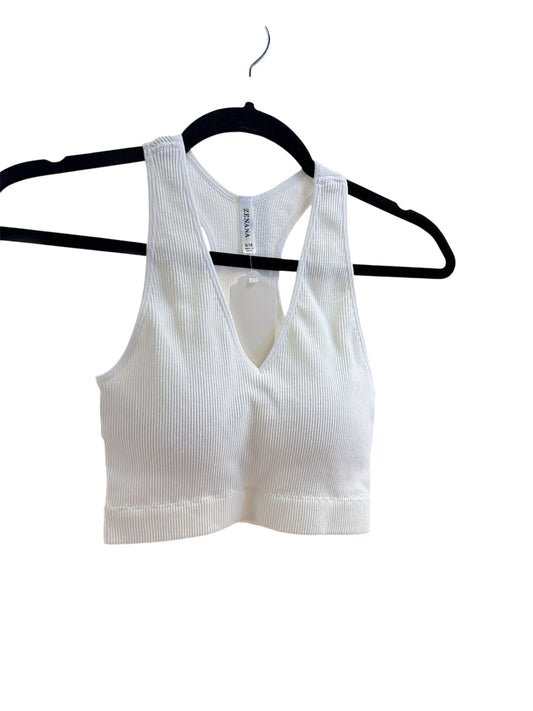 Zenana Brami - White Ribbed