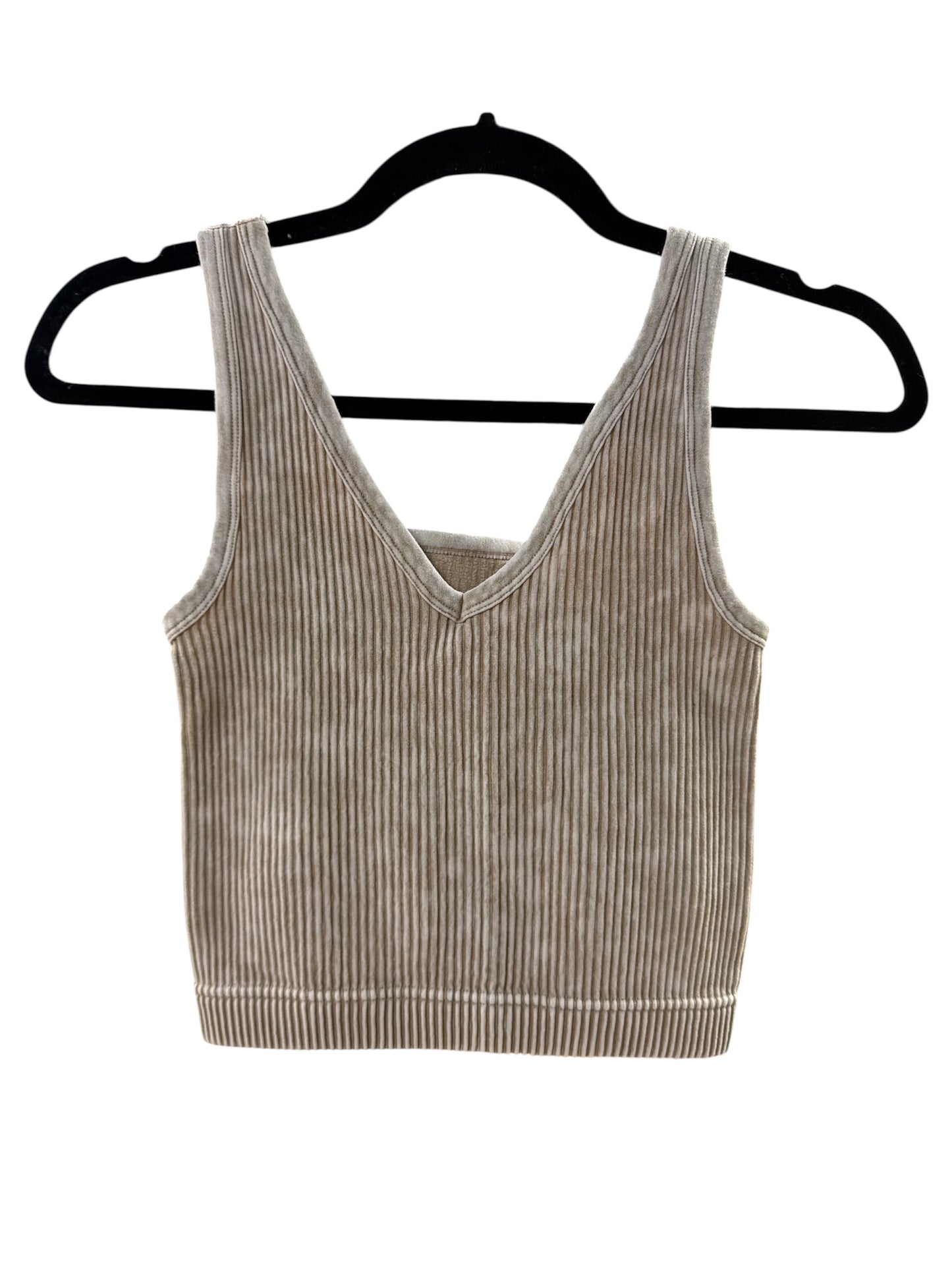 Zenana Reversible Ribbed Tank