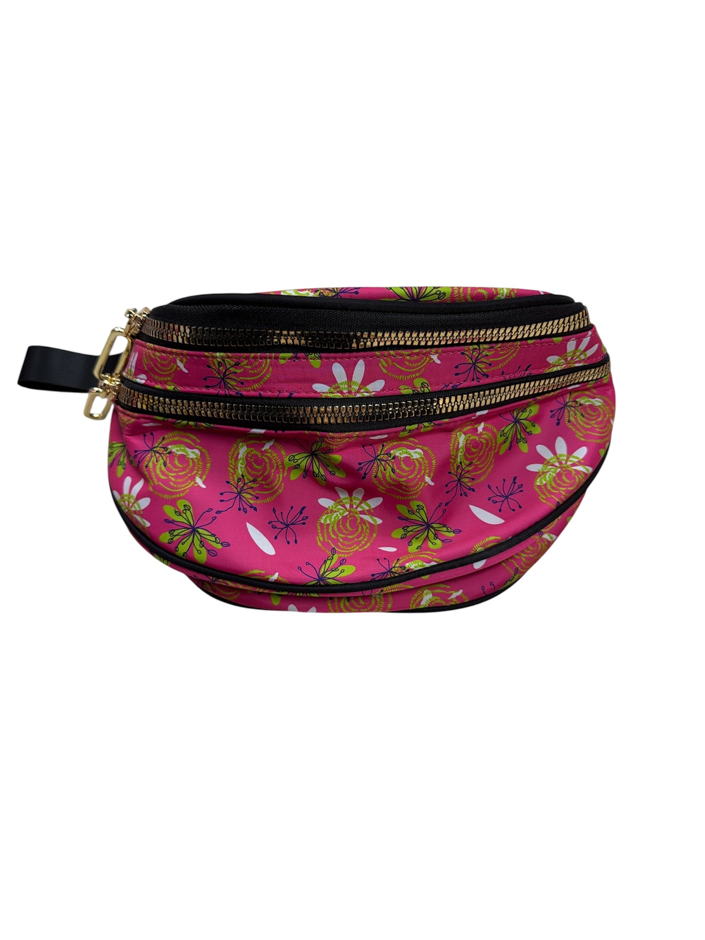Pink Floral Crossbody
