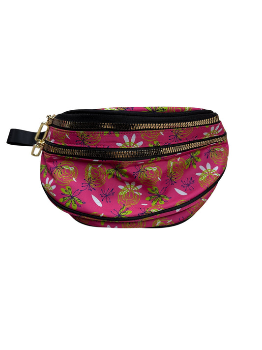 Pink Floral Crossbody