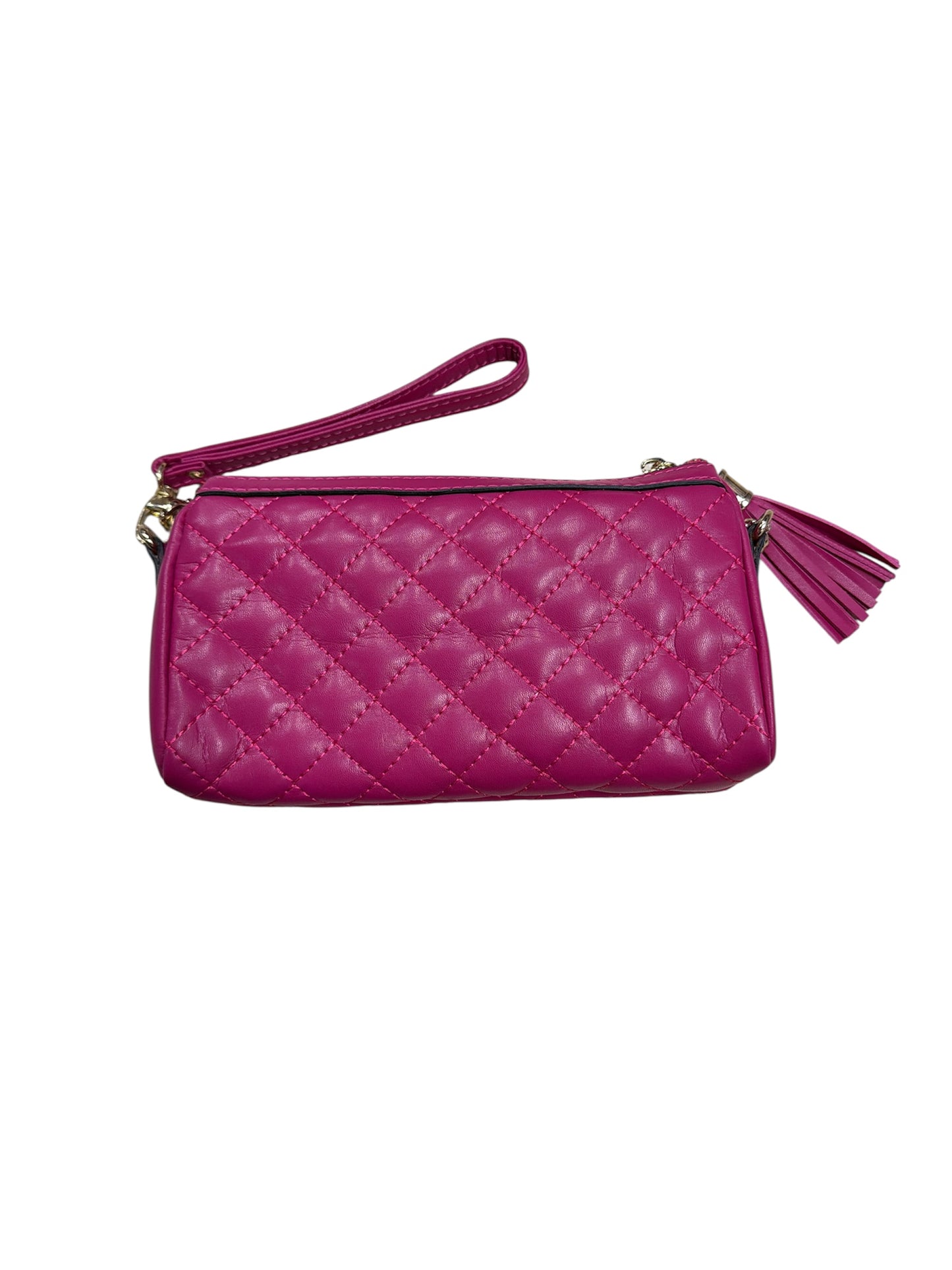 Quilted Pink Crossbody