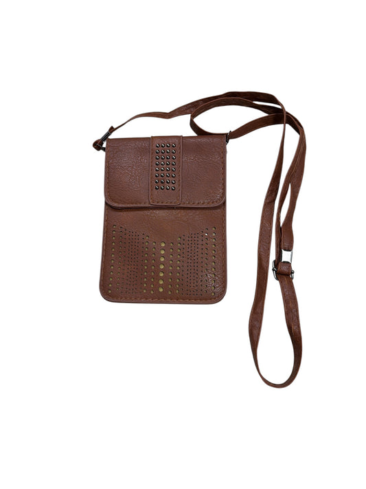 Brown Stone Crossbody