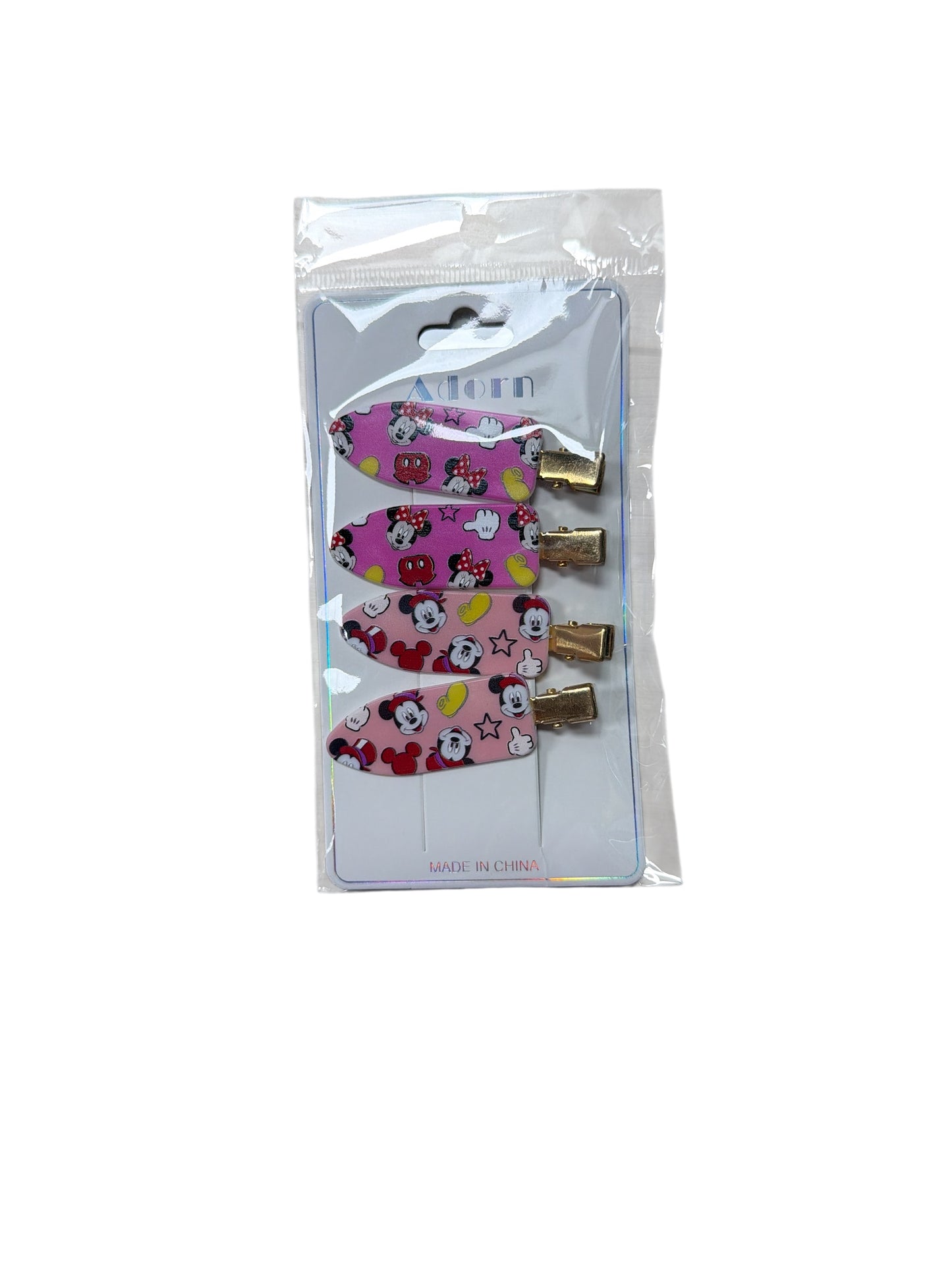 Mickey 4 Pack Clips
