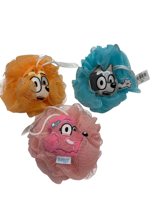 Bluey Shower Scrub