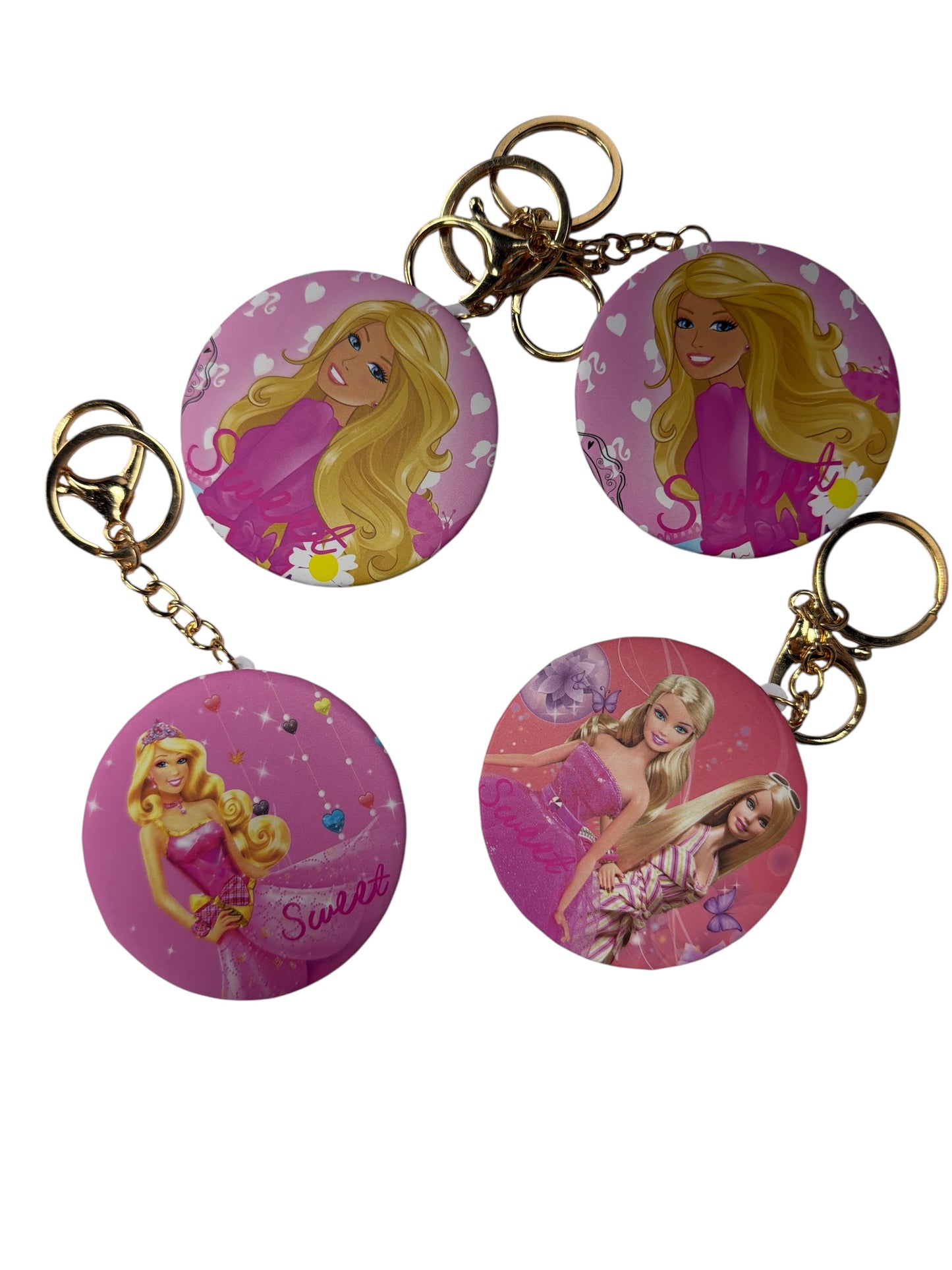 Barbie Keychain Mirror