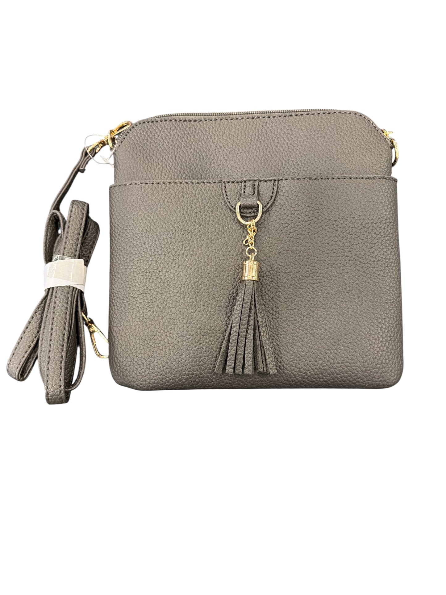 SOLID CROSSBODY BAG
