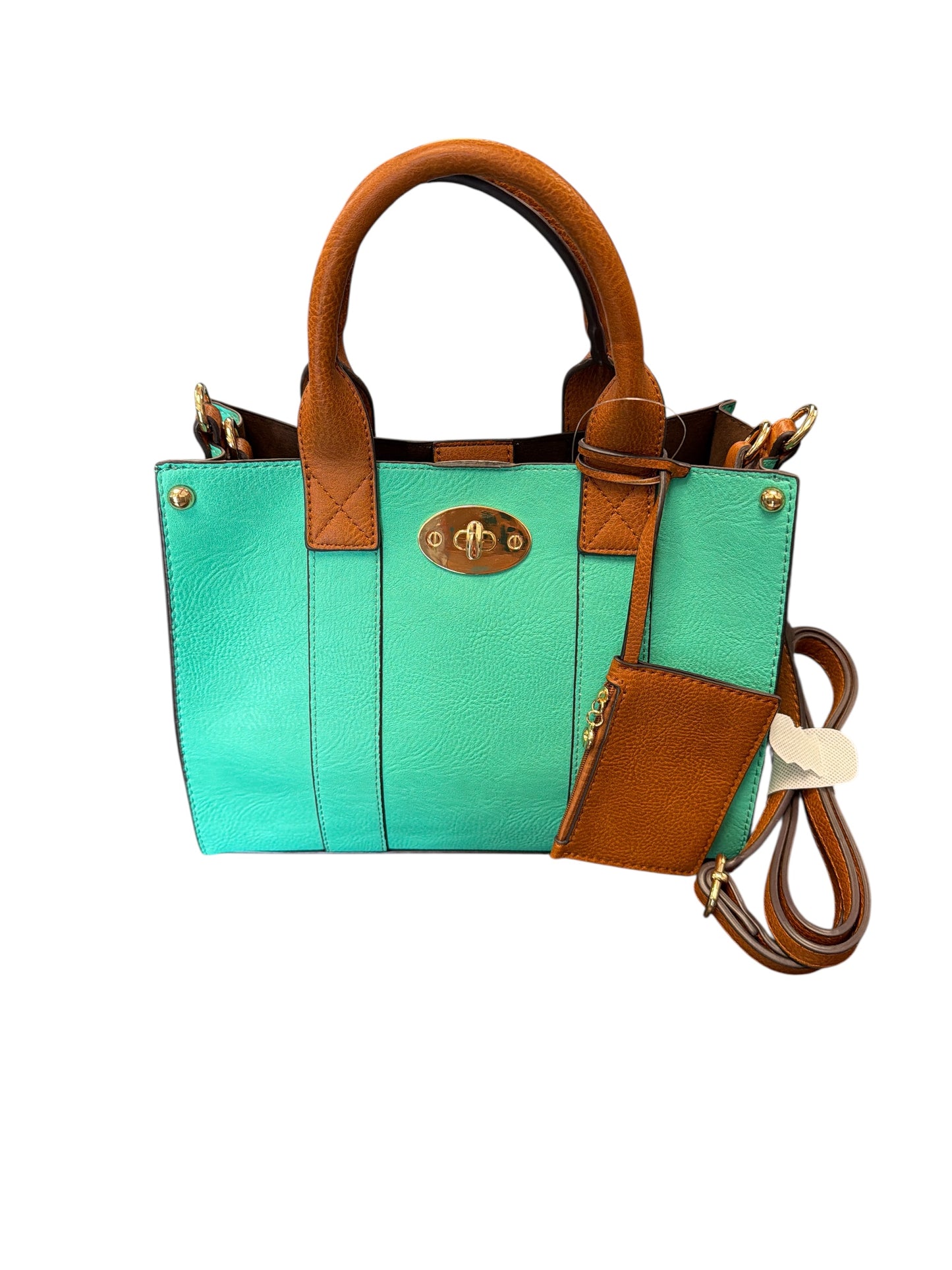 SATCHEL DOUBLE HANDBAG CROSSBODY