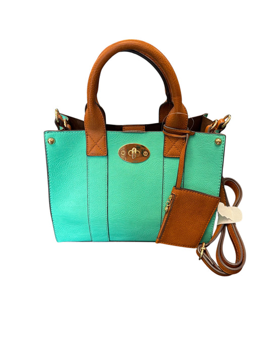 SATCHEL DOUBLE HANDBAG CROSSBODY