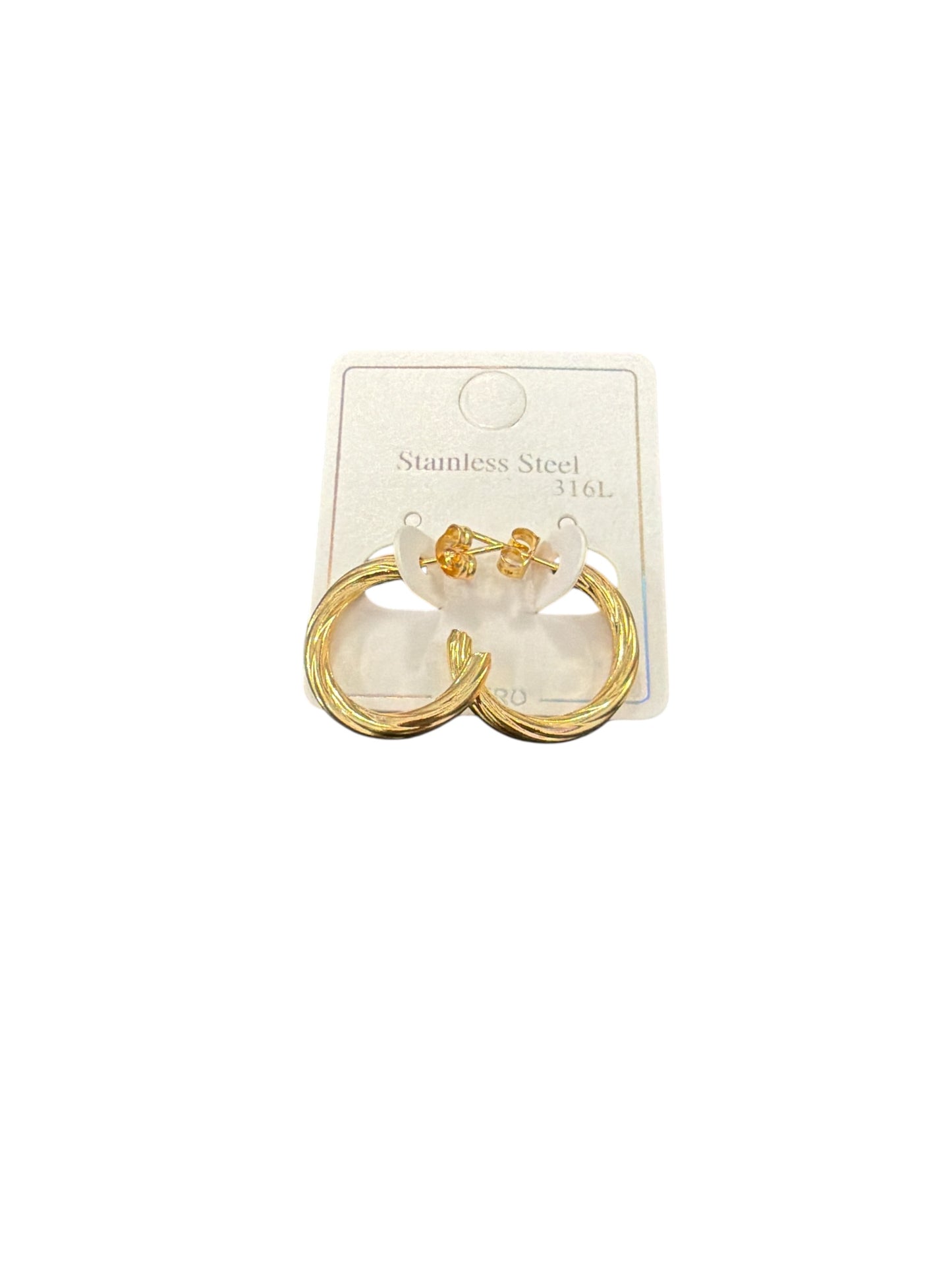 SOLID HOOP EARRINGS