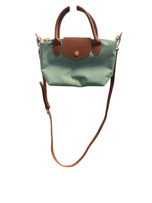 BROWN HANDLE CROSSBODY