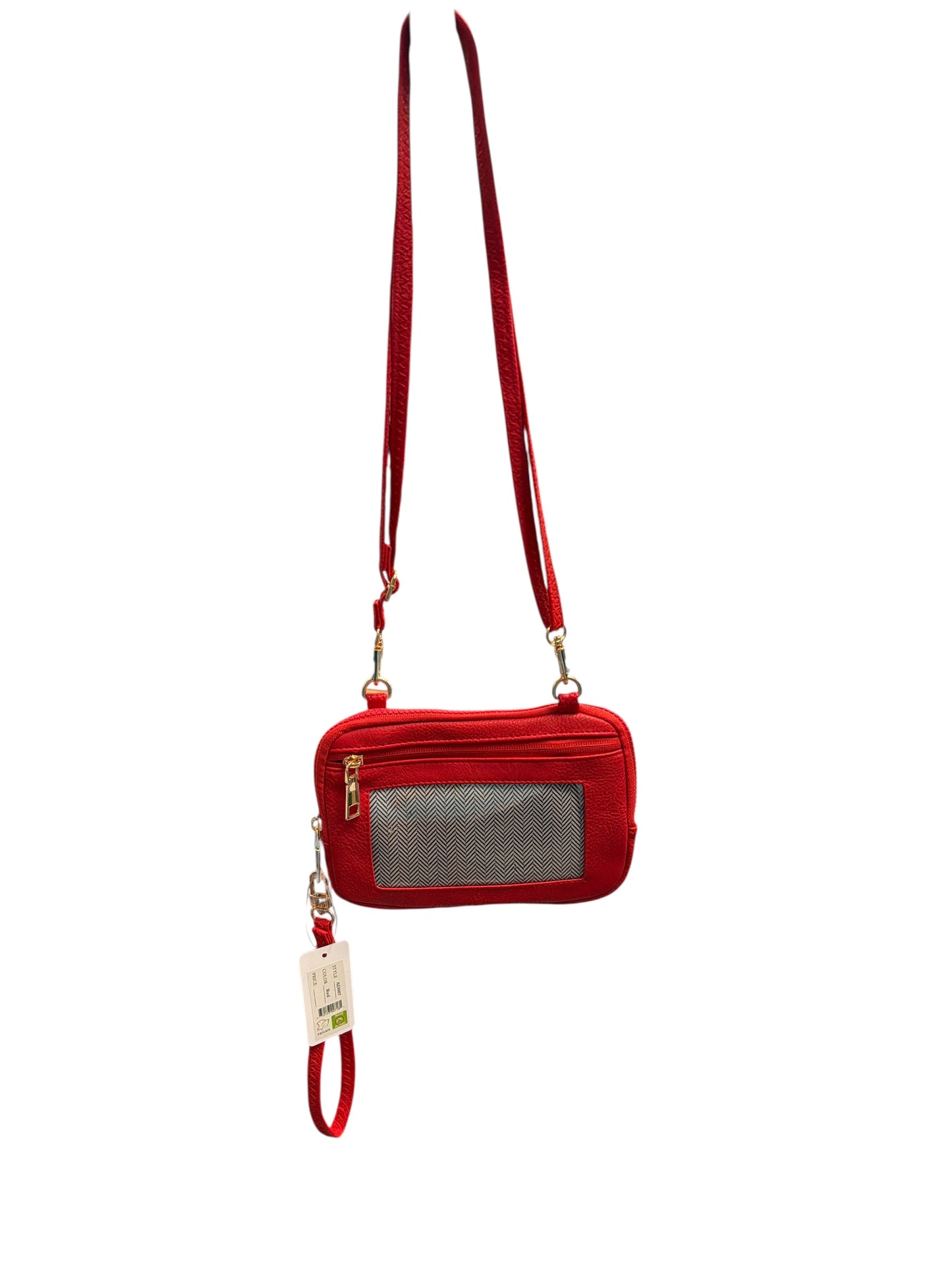 CLEAR PHONE CROSSBODY WALLET PURSE