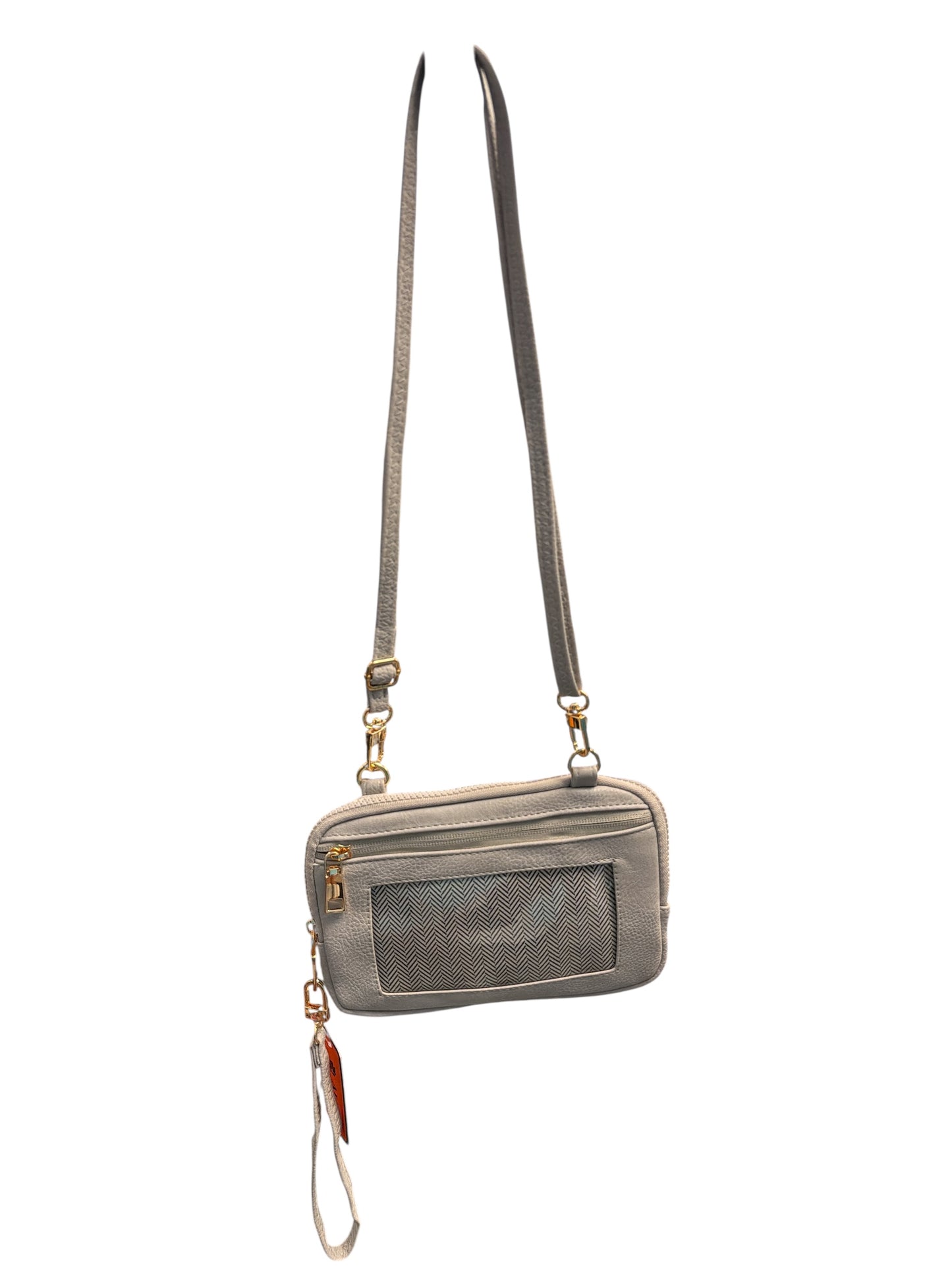 CLEAR PHONE CROSSBODY WALLET PURSE