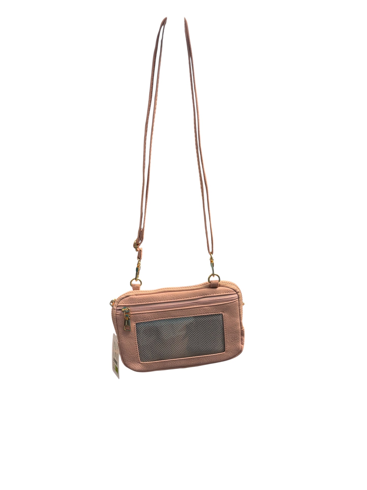 CLEAR PHONE CROSSBODY WALLET PURSE