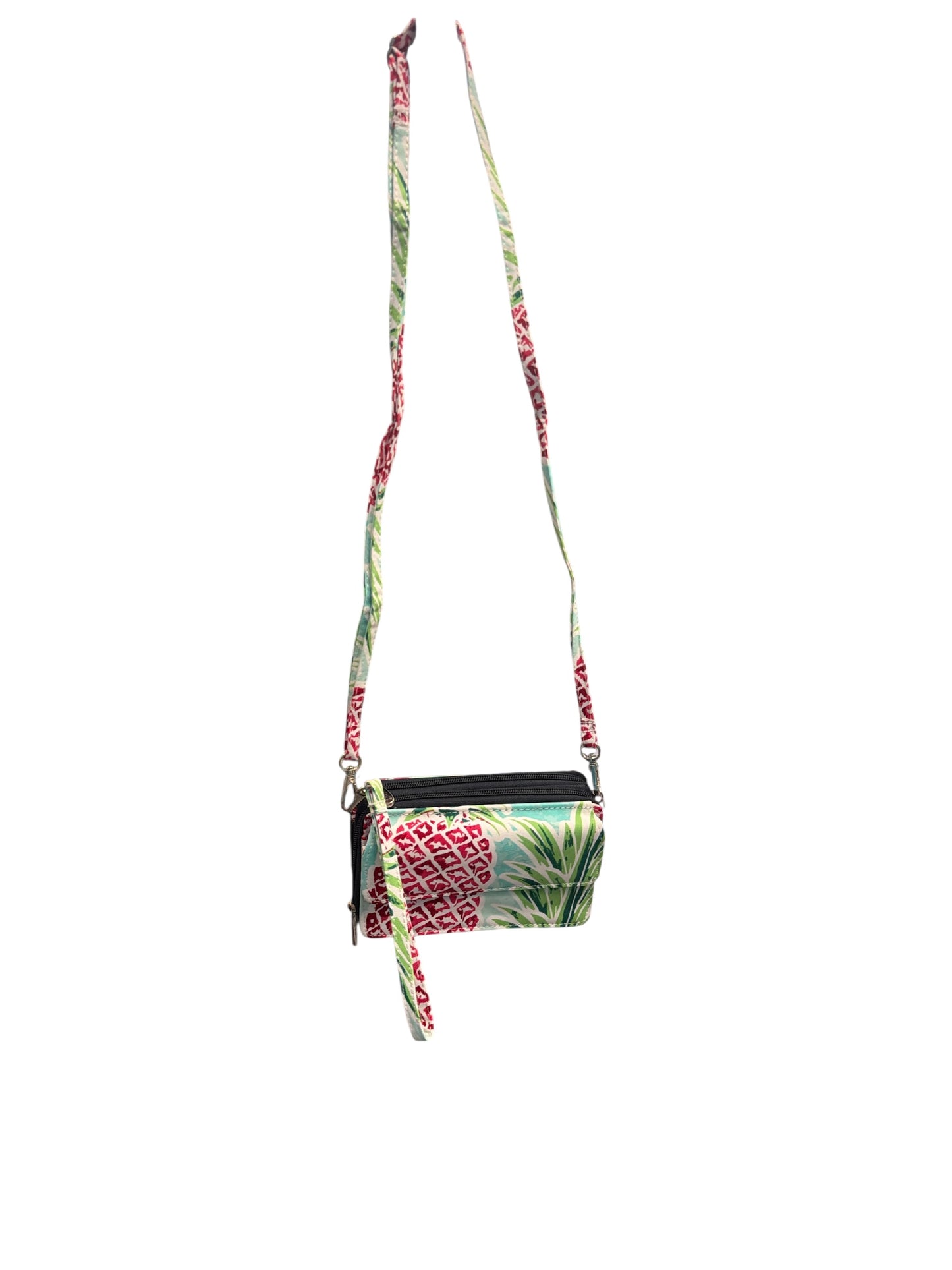 DOUBLE ZIPPER WALLET CROSSBODY