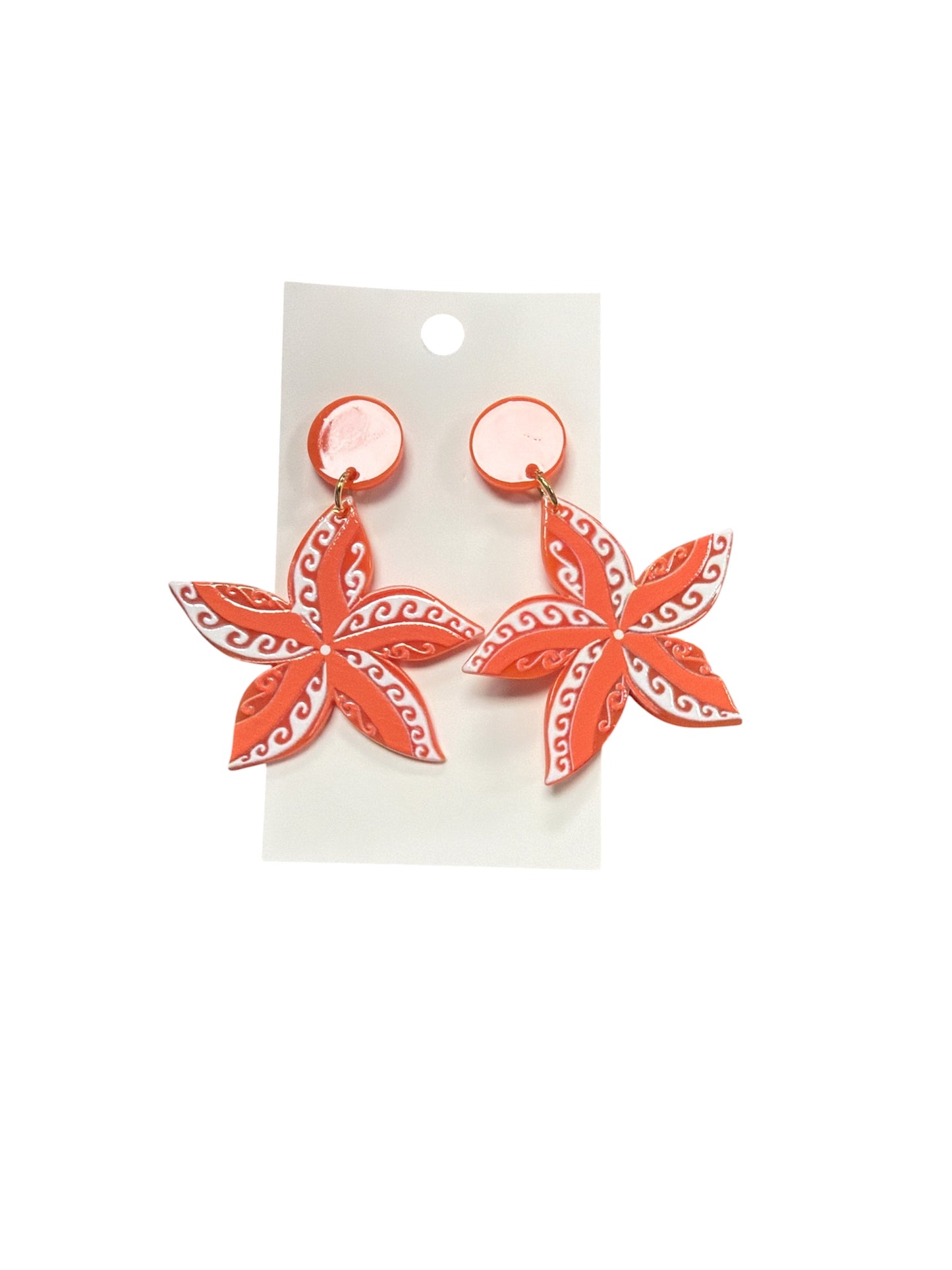 TROPICAL FLOWER EARRINGS