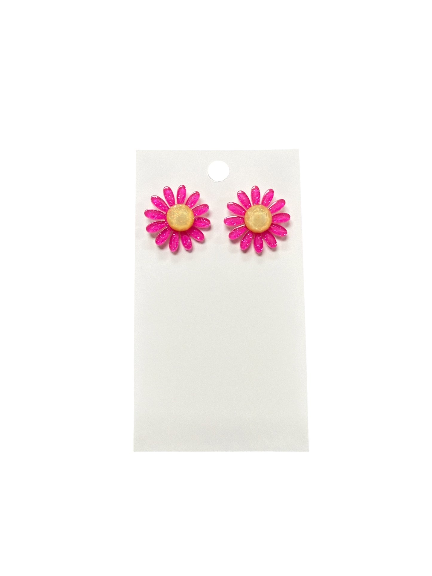 FLOWER STUD EARRINGS