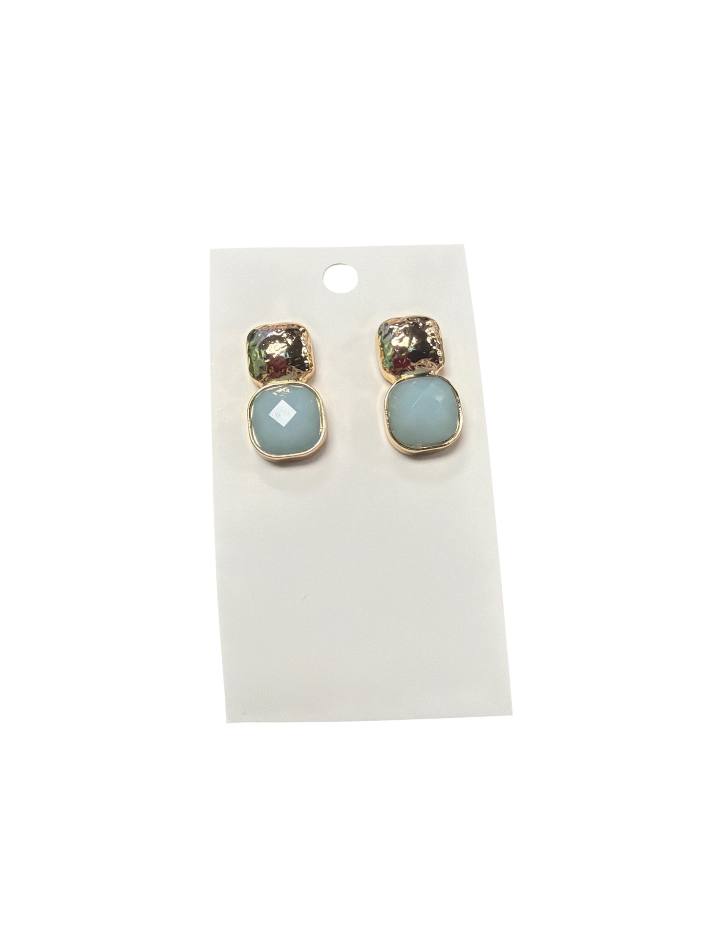 WATER RESISTANT STONE EARRINGS