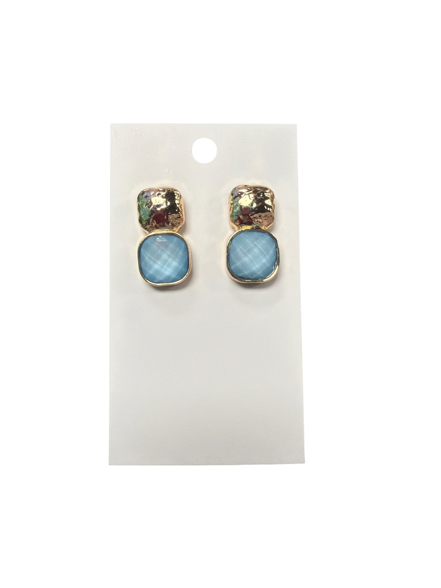 WATER RESISTANT STONE EARRINGS
