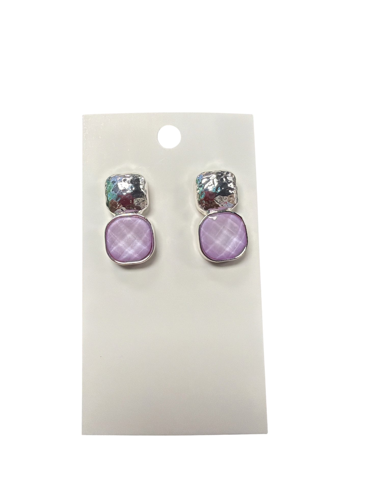 WATER RESISTANT STONE EARRINGS