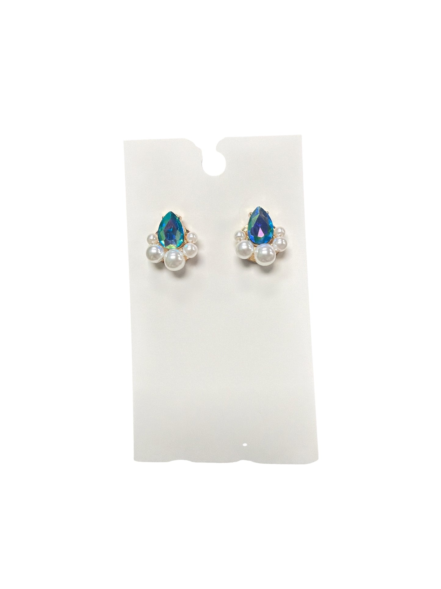 RHINESTONE DROP PEARL