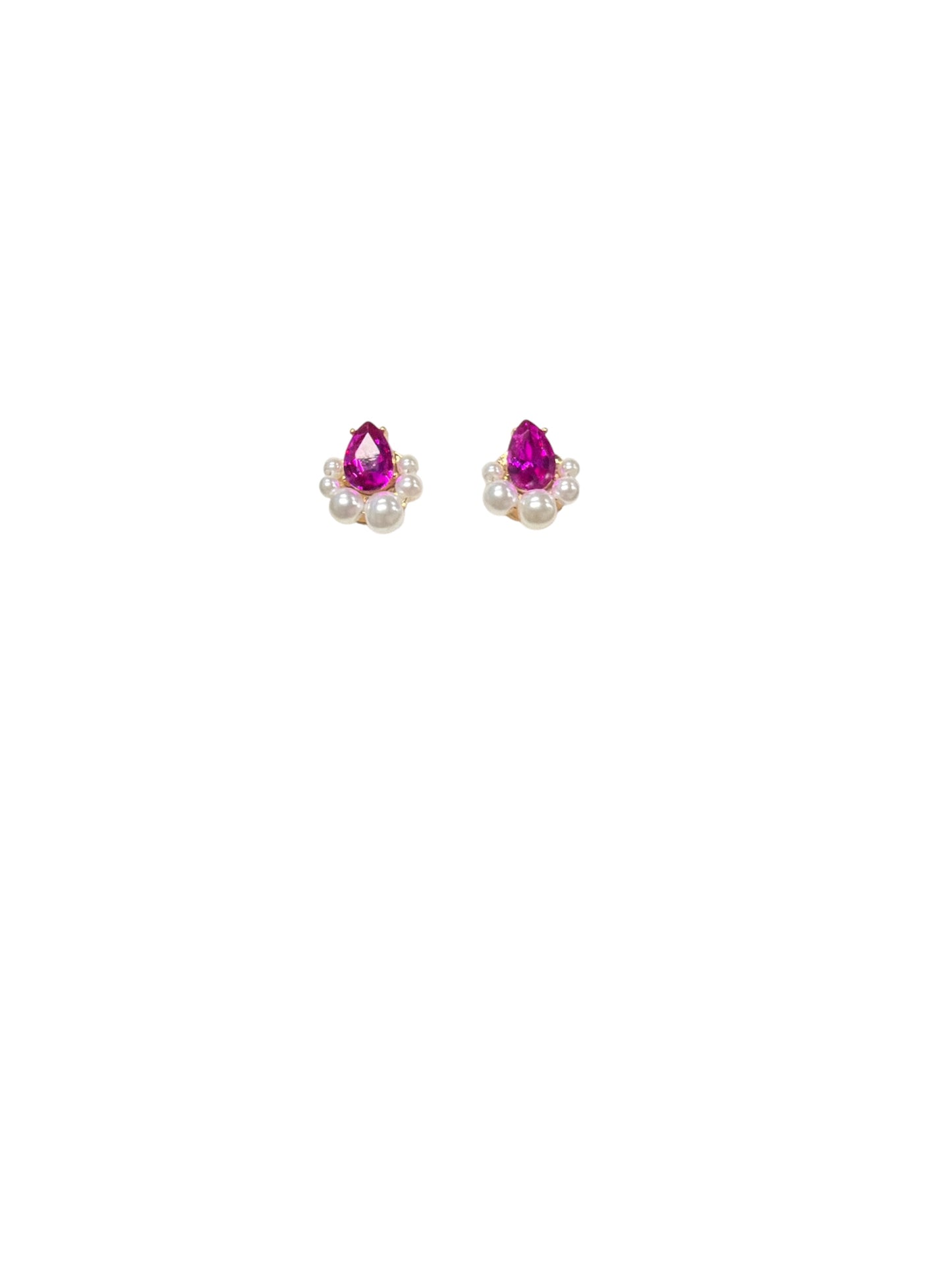 RHINESTONE DROP PEARL