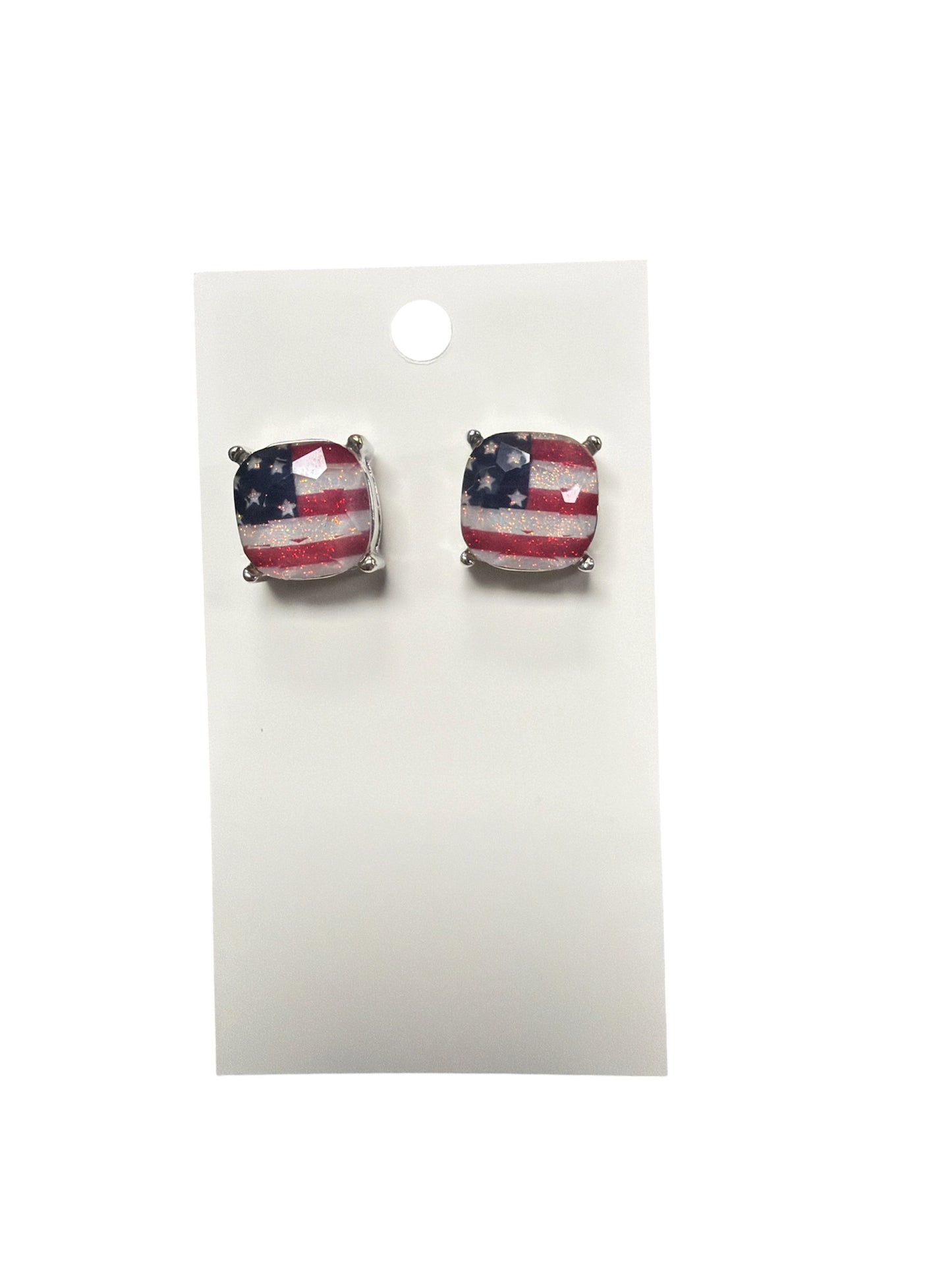 USA FLAG STUDS