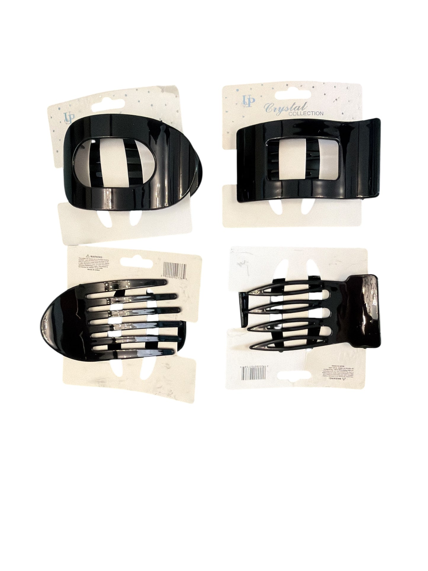 Flat Black Clips