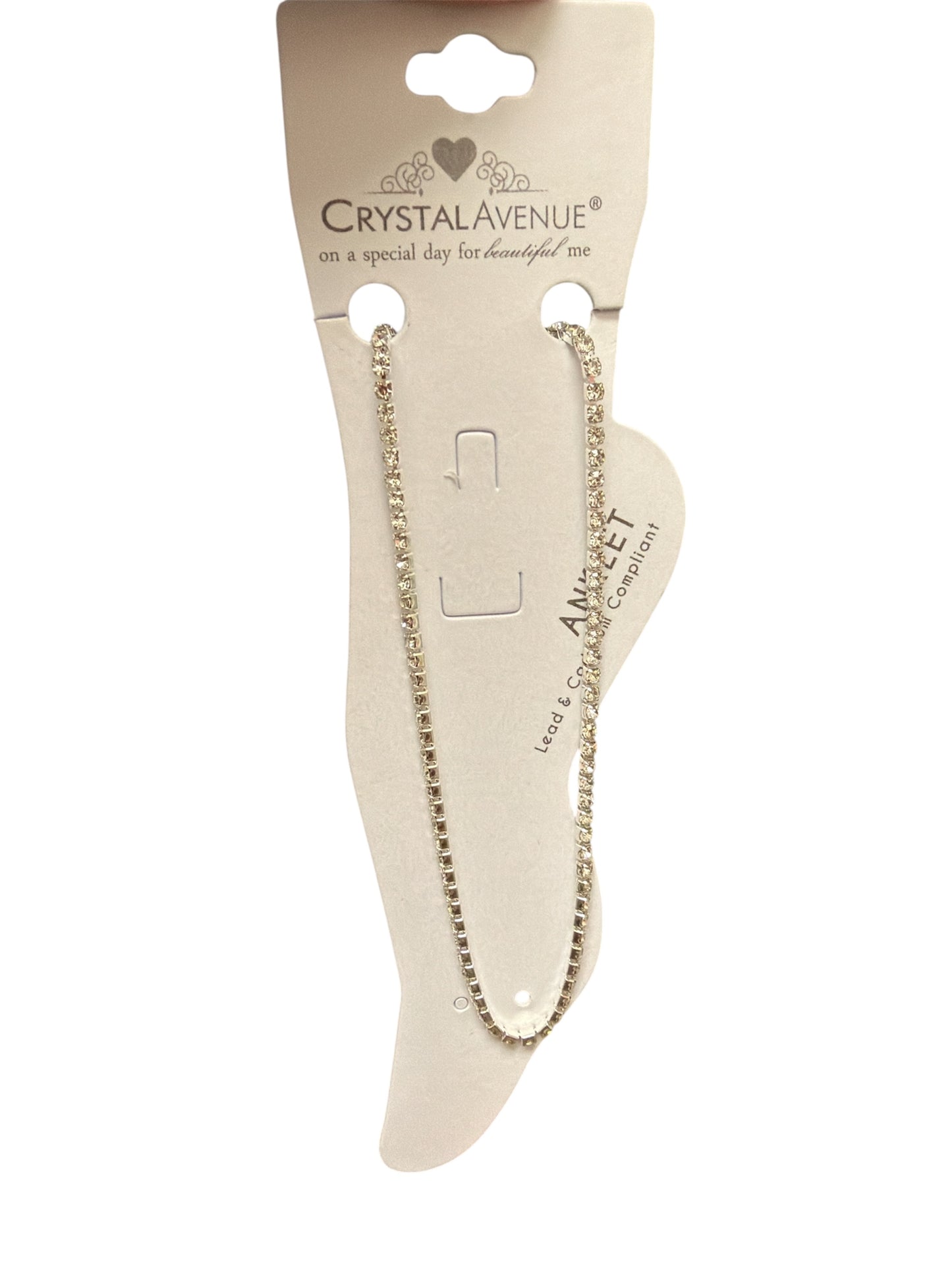 Rhinestone Anklet