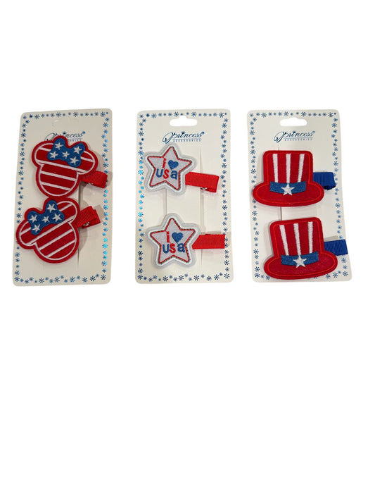 USA Felt Clips